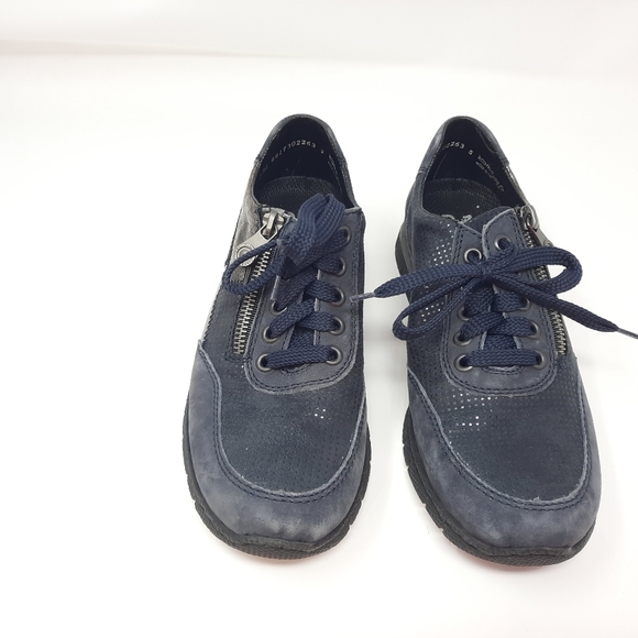 Reiker Lace Up/ side zipper Shoes - Picture 3 of 8